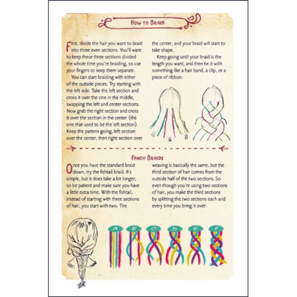Rapunzel’s Guide to All Things Brave, Creative, & Fun Disney Activity Book Hair - Picture 14 of 16